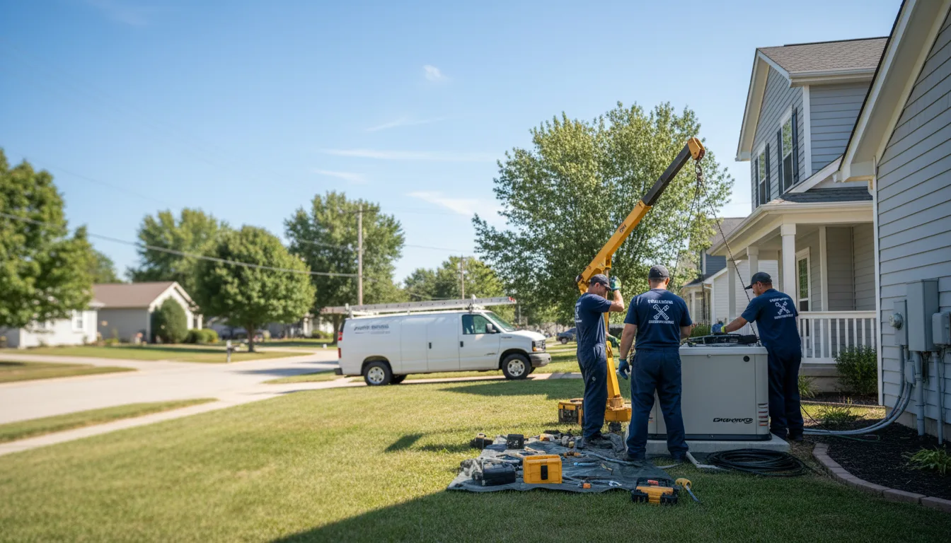 Generator Installation in Strawn, TX near me